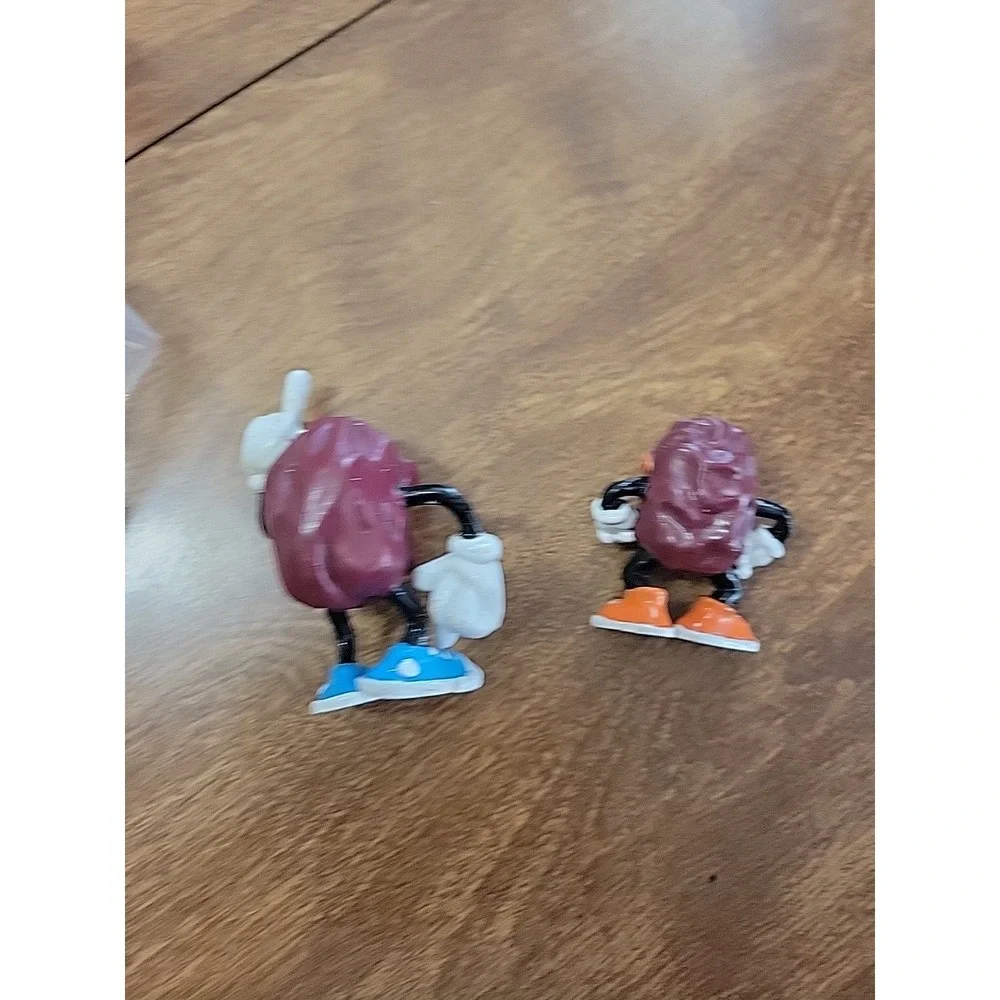 California Raisons 1980'S PVC figures Vtg  toys‎